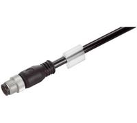 Connecteur de données pour capteurs/actionneurs Weidmüller IE-C5DB4WE0010MCSXXX-E 1269740010 M12 mâle, droit 1.00 m Nombre