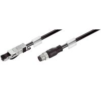 Connecteur de données pour capteurs/actionneurs Weidmüller IE-C5DB4WE0020MCSA20-E 1220310020 M12 mâle, droit 2.00 m Nombre