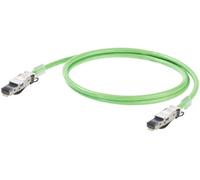 Connecteur de données pour capteurs/actionneurs Weidmüller IE-C5DD4UG0020MCSA20-E 1044470020 M12 mâle, droit, Insert mâle RJ45