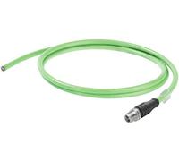 Connecteur de données pour capteurs/actionneurs Weidmüller IE-C6KS8VG0050XCSXXX-E 1449470050 M12 mâle, droit 5.00 m 1 pc(s)