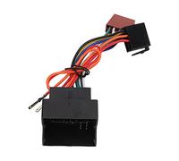 Connecteur de faisceau d'adaptateur radio ISO Kit de câblage stéréo universel de qualité supérieure compatible avec les modèles MERCEDES 2004 et 2003 Construction en plastique