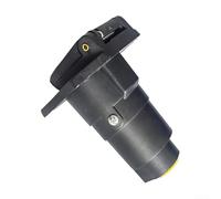 Connecteur de faisceau de câblage de remorque à lame de camping-car à 7 broches - Extrémité femelle côté véhicule pour camions, fabriqué en nylon renforcé rempli de verre avec couvercle à ressort et