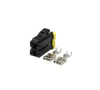 Connecteur de Faisceau de câbles électriques Automatique, 1 Jeu de 2 Broches 7123-4123-30 7122-4123-30, Bobine d'allumage, connecteur en Plastique, Prise à Courant élevé(2 Sets,Female)