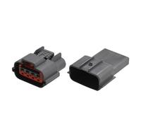 Connecteur de Faisceau de câbles étanche for Automobile, 1 Jeu de 4 Broches, Prise Auto Se/nsor/s 2.2MM, Compatible avec Le Sr20det Cas 6098 - 0144(Female and Male)