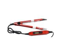 Connecteur De Fer À Fusion For Extensions Cheveux, Outils Liaison La Kératine, Chaleur Température Réglable Avec Écran LCD, 1 Pièces Gain Temps Efficace(Red B tip)