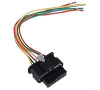 Connecteur de feu arrière de voiture Pigtail Harnais 4 lignes/6 lignes en plastique Remplacement direct pour BMW F20 F22 Série 1/2 M2 2011-2021 et pour Mini Cooper 2014-2024 (6 lignes)