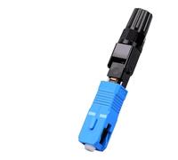 Connecteur de Fiber optique d'épissure à froid, connecteur SC-APC, connecteur rapide de fil de cuir intégré FTTH(SC-UPC 100 pcs)