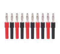 Connecteur de fiche Banane 5 Jeux, Adaptateur mâle de 4mm à Femelle de 2mm, connecteur électrique Pa en Laiton pour Industriel