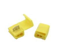 Connecteur de fil 10/20/30 pièces sans rupture de câble isolé ligne AWG 22-10 sertissage bornes électriques à épissure rapide(Lavender,20 PCS)