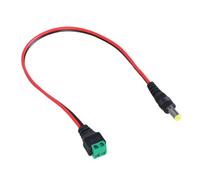 Connecteur de Fil d ' Alimentation mâle 5.5x2.1mm, câble Adaptateur de Prise pour appareils de d ' éclairage LED, Accessoires câble de Haut-parleurs