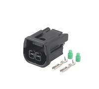 Connecteur de Fil de Phare Automatique, 2 Jeux de 2 Broches, Prise électrique en Plastique, Prise de Faisceau de câbles Compatible avec Le 6189 - 7408(1 Set)