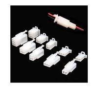 Connecteur De Fil Électrique Automobile 2.8, 5 Jeux De 1P/2P/3P/4P/6P/9P, 2.8mm, Mâle Et Femelle, Kits De Prise De Terminal De Câble, Moto, Vélo Électrique, Voiture ANNBCDL(9P With 10cm Wire)