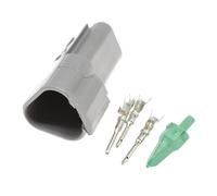 Connecteur de fil électrique étanche mâle femelle à 3 broches, série 1 à 20, fiche DT06-3S DT04-3P, 22-16 AWG(Male set,10Sets)