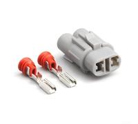 Connecteur de fil étanche MT à 2 broches pour automobile, boîtier en plastique étanche 6180-2321, gris rouge mâle femelle (femme - 1 pièce)