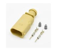 Connecteur de fil scellé for bobine d'allumage automobile 2P 8K0937702C 6X0973802C 1-966701-4 Connecteur de capteur de température d'eau for assemblage de climatisation automobile(1 x male yellow)
