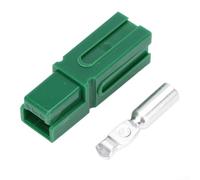 Connecteur de fil unipolaire 120 A, bornier de batterie robuste pour voiturette de golf, EV, système solaire, rouge (vert)