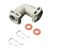 Connecteur De Fluide En Forme De L, Compatible Avec Jura | Connecteur de remplacement, conception en forme de L, pièce for cafetière, ajustement de tuyau