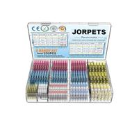 Connecteur de flûte thermorétractable - Manchon d'épissure, connecteurs électriques isolés | Jeu de connecteurs étanches pour les travaux automobiles, maritimes et de réparation