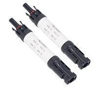 Connecteur de Fusible intégré Solaire Anti- Prise Facile Débranchement pour Câbles Solaires IP68 étanche IP68 étanche pour Panneaux Solaires Matériel en Cuivre plaqué étain (30A)