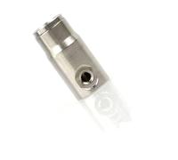 Connecteur de glissement en laiton 3/8 ", Connecteur de glissement à haute pression Connecteur rapide Connecteur de buses Joint droit avec siège pour le système de refroidis Single hole plug 5 pièces