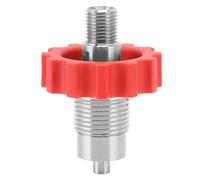 Connecteur de gonflage CO2 G5/8 à 1/4bspp, engrenage rouge en acier inoxydable, pièces de bouteille d'eau gazeuse