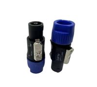 Connecteur de haut-parleur à quatre cœurs/ohm, 20 à 50 pièces, for NEUTRIK SPEAKON NL4FC NL4FX(50piece)