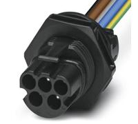 Connecteur de l'appareil sur la paroi arrière 1409211 PRC 5-FT25-MC2,5-150 noir, bleu, gris, marron, vert, jaune Phoenix Contact