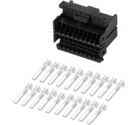Connecteur De Lève-Vitre À 20 Broches Pour Fenêtre, Fiche D'Assemblage 1Mm Série Femelle Connecteur De Borne De Fil Pour Ford Pour Suzuki Plastique Noir 1 Ensemble