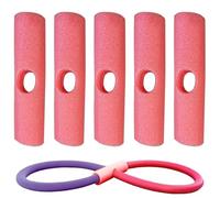 Connecteur De Nouilles De Natation - Connecteurs Flottants De 19 Cm De 5 Pièces, Aides D'entraînement De Natation | Connecteur De Nouveau Pour Le Libre Sportif, Coam Stick Coundnector - Backyard Fam