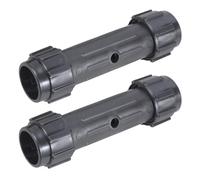 Connecteur de pagaie, 2 pièces connecteur de pagaie de kayak accessoire de remplacement pour ensembles de rames de bateau gonflable de kayak connecteurs de pagaies remplacements de pagaie solides