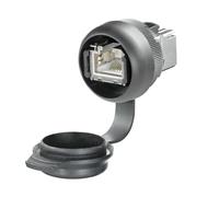 Connecteur de passage RJ45 rond IP65 prise/ femelle 1018790000
