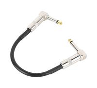 Connecteur de Patch de Guitare, Câble Audio Durable et Flexible pour Pédale D'effets de Guitare 6.35mm 1 X