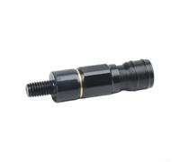 Connecteur de pêche à changement rapide 8 mm Bouchon anti-retour pour fixation de filet d'eau douce salée bar truite (NoirA)