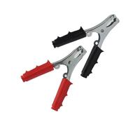 Connecteur de pinces Crocodile en métal, 10 pièces, Test placage Zinc, connecteur pince mise à la terre d'alimentation 100A