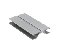 Connecteur de Plinthe 90° pour Socle de Cuisine - Raccord Flexible Aluminium et Plastique - Jonction Esthétique pour Meubles Argent - pour accessoire de Fixation pour intérieur et Extérieur(360°-10cm)