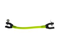 Connecteur De Pointe De Ski - Entraîneur De Ski En Acier Inoxydable, Lien Tp Antidérapant, Outil De Pratique Du Sur Neige Avec Tube En Latex Rétractable Et Construction Légère | Aide À L'entraînem