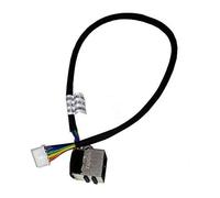 Connecteur de port de charge AC/DC avec faisceau de câbles de remplacement compatible avec Dell Inspiron 17R N7110 Vostro 3750 WTVC4 0WTVC4