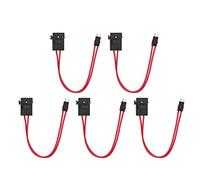 Connecteur de porte-fusible de voiture, rallonge de fil robuste compacte 5 pièces Mini pointe de remplacement direct 16AWG pour circuit automobile(ACK S 10,9 mm)