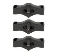 AWHAO Connecteur de Poussette 2 En 1, 3 Pièces, Double Connecteur de Poussette, Sécurité Durable, Connecteurs de Poussette Double pour Accessoires de Chario, pour yoyaplus