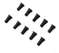 Connecteur de presse-étoupe avec serre-câble en caoutchouc pour protection de câble d'outil électrique, perceuse électrique et meuleuse d'angle, manchon coudé (5 mm-noir)