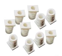 Connecteur de presse-étoupe en caoutchouc pour protection de cordon d'outil électrique, manchon de protection flexible pour perceuse électrique, meuleuse d'angle et appareils (4,2 mm, blanc)