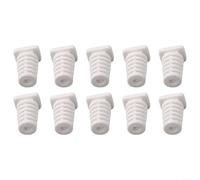 Connecteur de presse-étoupe en caoutchouc pour protection de cordon d'outil électrique, manchon de protection flexible pour perceuse électrique, meuleuse d'angle et appareils (3,3 mm, blanc)