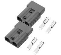 Connecteur de Prise 2p 50a 600v, Lot de 2 Set de Set de Chargeurs