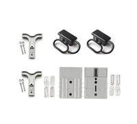 Connecteur de prise d'alimentation à déconnexion rapide 50-350A 2 broches | Couvercle anti-poussière for poignée à courant élevé(Gray-Gh BD,175A)