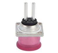 Connecteur de Prise de Courant d'aviation à Bride carrée à 2 Broches, Robuste, étanche IP67, Blindage EMI pour équipement électrique, DC 60V 20A C10747487Z2P