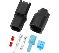 Connecteur De Prise De Klaxon De Voiture Mâle Femelle Pour Acura 1997-2011 En Plastique Noir