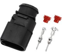 Connecteur De Prise D'Injecteurs De Carburant No.1J0973852 Connecteur Mâle Interne De Fil Pour Volkswagen Plastique Noir Étanche