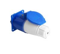 Connecteur de prise et de prise étanche industriel, connecteur mâle électrique triphasé for une utilisation à fort courant(3 Core 16a Concealed)