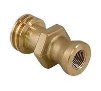 Connecteur de Propane,Connecteur Mâle En Laiton,Adaptateur Pour Bouteille De Gaz Propane - pour Vanne Filetée Camping Plein Air Barbecue Cuisine en Camping-car Remplacement Chargement Déchargement Tra