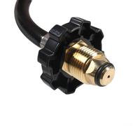 Connecteur de propane pour réservoirs de 0,5 kg à 9,1 kg en laiton pour la sécurité de la cuisson (3 m)